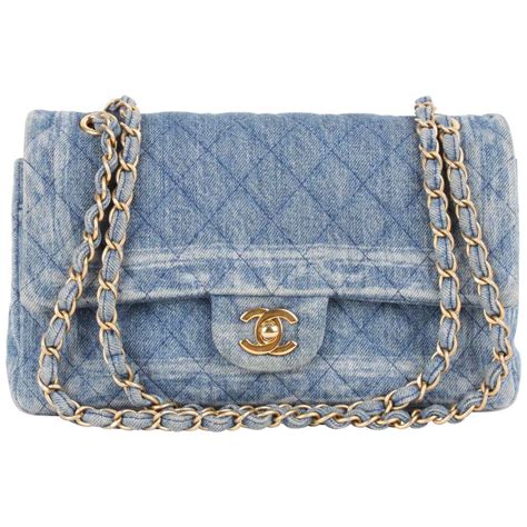 chanel denim bag|chanel denim bag vintage.